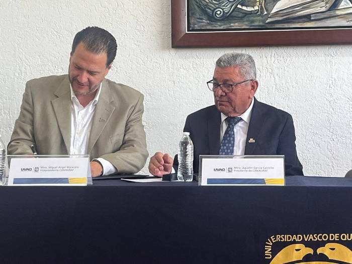 Afiliados CANAGRAF y empresarios de la Industria Gráfica de México